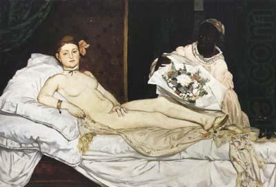 Edouard Manet Olympia (mk04), Jean Auguste Dominique Ingres